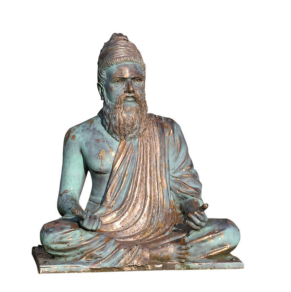 A meditation statue