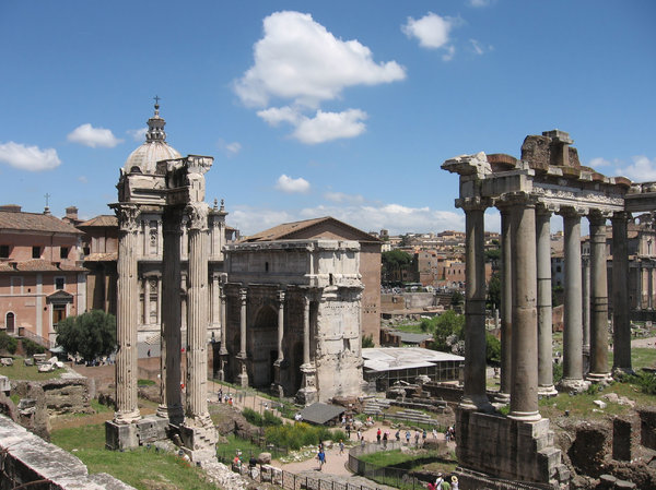 forum romanum: Rome, Italy