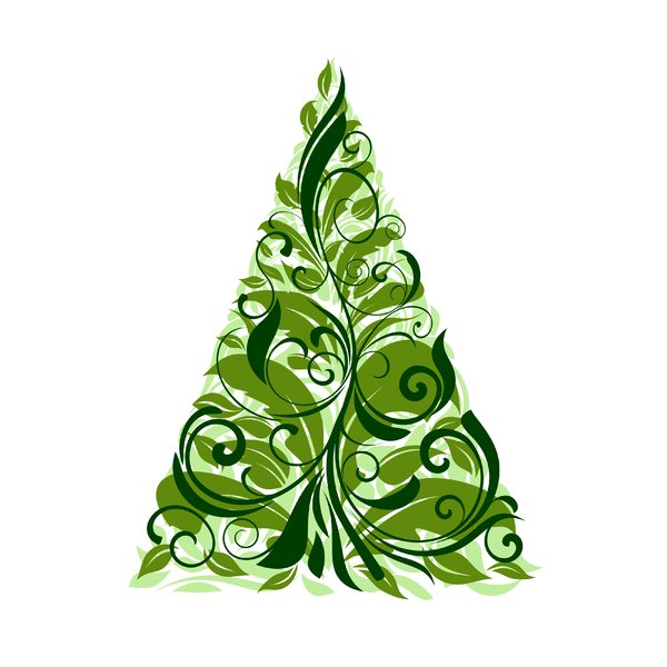 Elementos do Natal - árvore 1: 