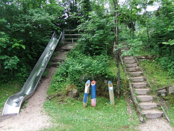 Steps and slide