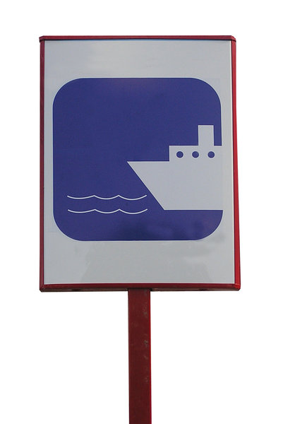 Ferry sign