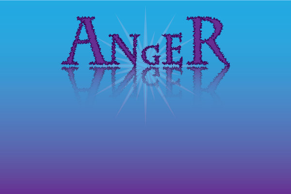 Anger: A human emotion in words...