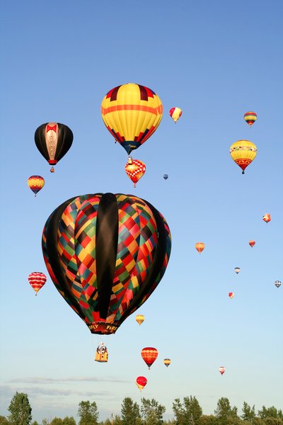 Hot Air Balloons: 