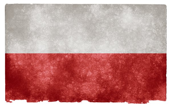 Poland Grunge Flag