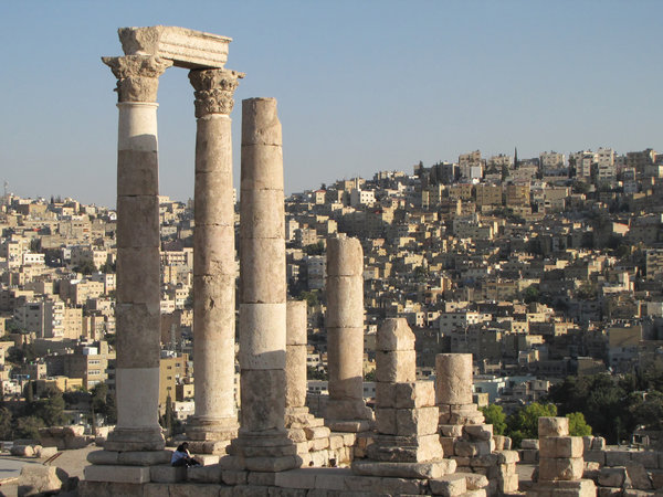 temple of hercules: Amman, Jordan