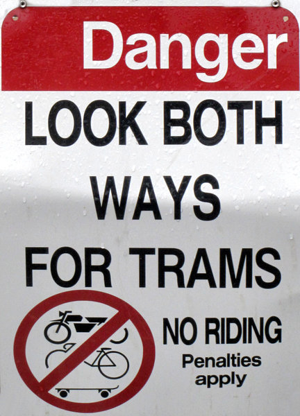 tram danger