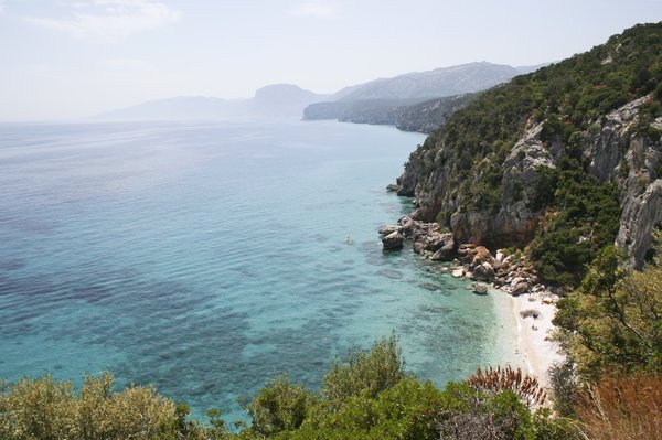 Sardinia coastline