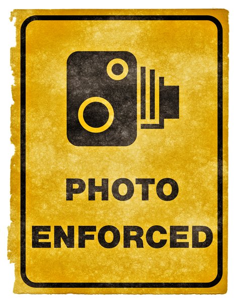 Photo Enforced Grunge Sign