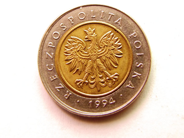 coin: Polish zloty 1994