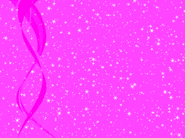 Christmas Background 4: A starry Christmas background or cover in pink, with waves on the side border.