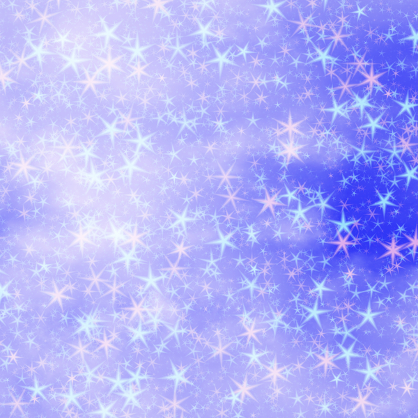 Pink and Blue Stars: 