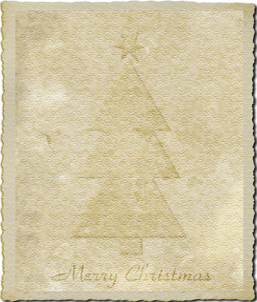 Christmas postcard: Decoration Christmas postcard