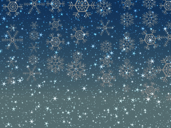 Stars Snowflakes Background 1