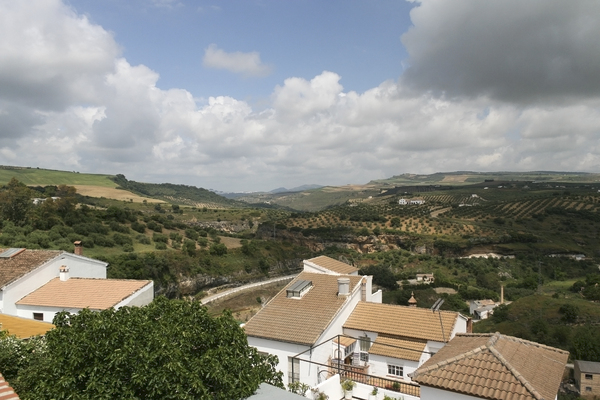 Spanish village landscape