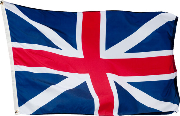 Old Union Jack: This flag was in use between 1606 and 1801. However between 1634 and 1707 its use was restricted to the Royal Navy's ships. The flag represents the Cross of St George over the Cross of St Andrew.