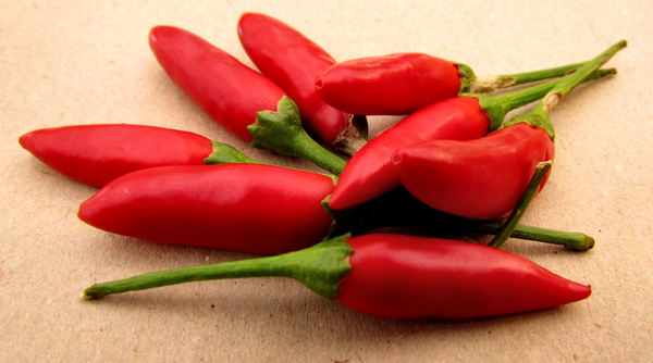 red hot2: small red hot chilli peppers