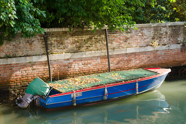 Boat out-of-service in Venice