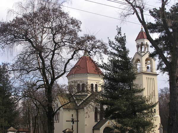 A church in Pruszków