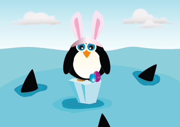 Easter Penguin ...