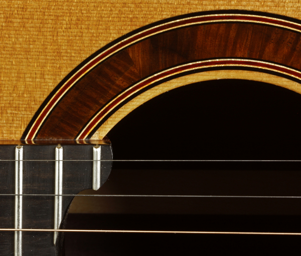 Custom Guitar Inlay Detail