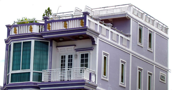 rooftop balconies