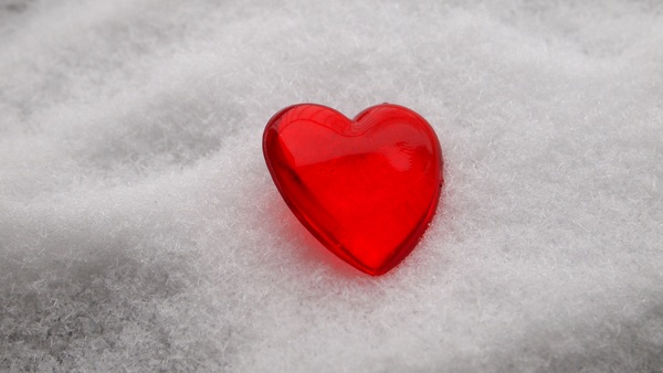 sneeuw hart: 