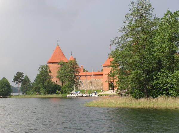 Island castle in Trakai