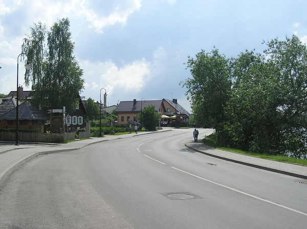 uma estrada em trakai: 