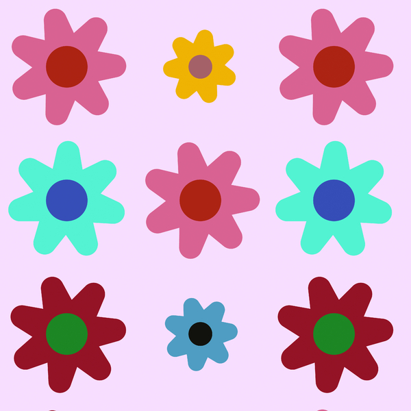 Pretty Graphic Flowers 2