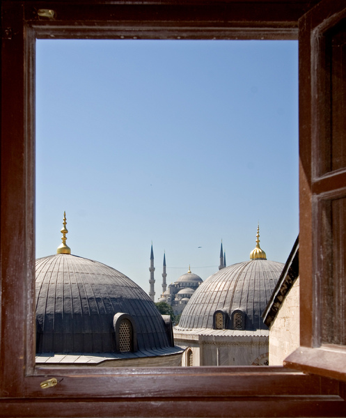 Open raam, Istanbul: 