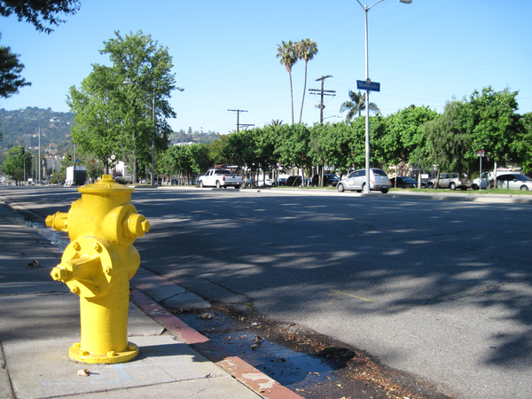 A street in Los Angeles