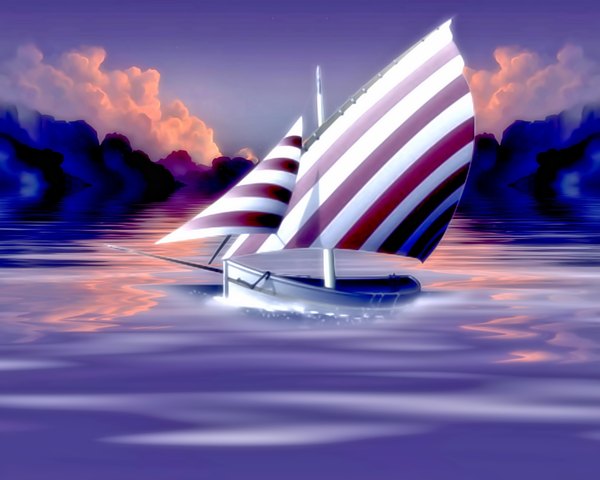 Sailboat Adrift