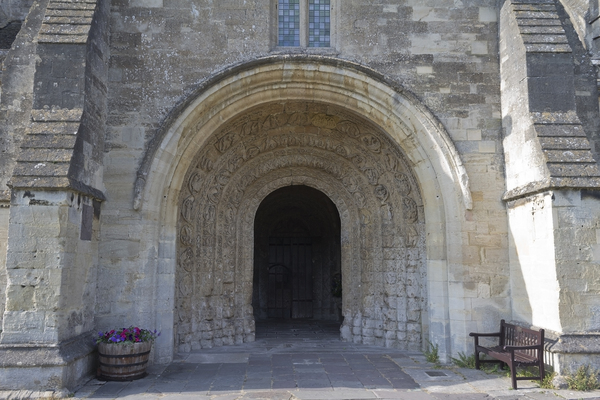 Abbey door