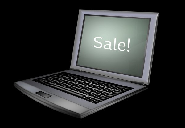 Computer Sales 3: A computer with a 