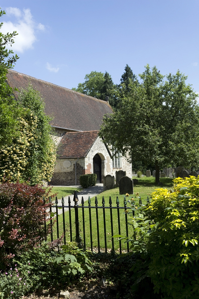 Churchyard view