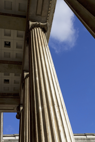 British Museum - pillars