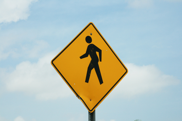 pedestrian sign 3