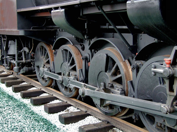 steam power2: retired and restored historic steam locomotive