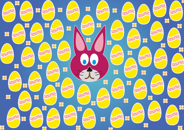rabbit and eggs 2