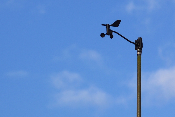 Anemometer and blue sky