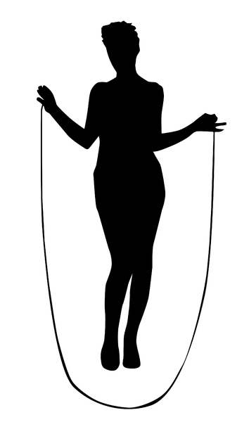 Girl with jumprope