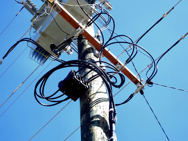 wired for power3: electricity poles, transformers and wiring
