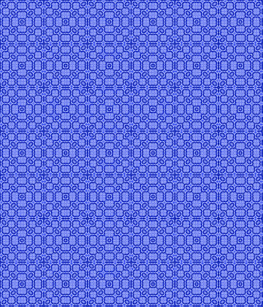 squared blue lace mat