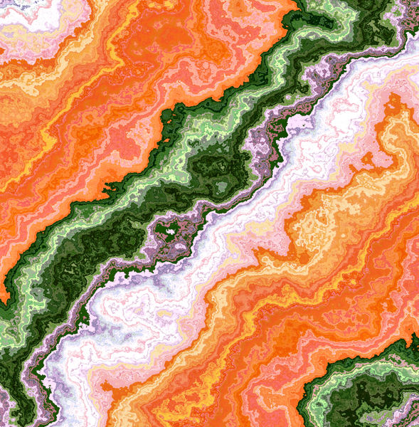 orange & green contours2