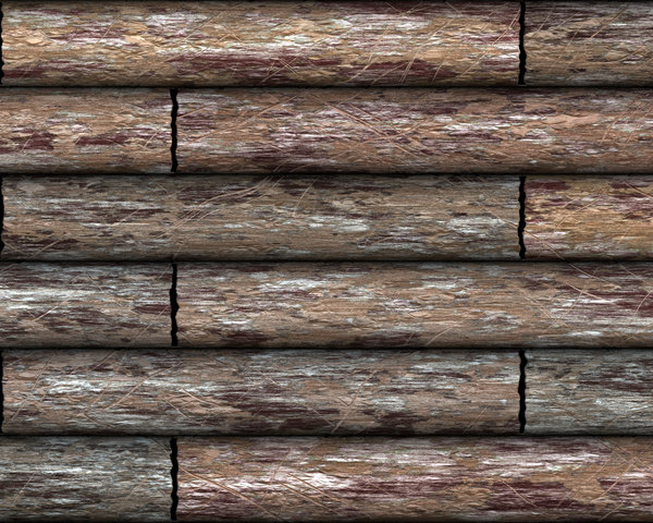 Log Cabin Wall 1
