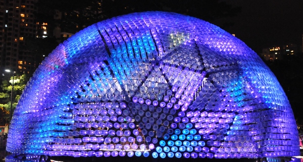 purple dome lights