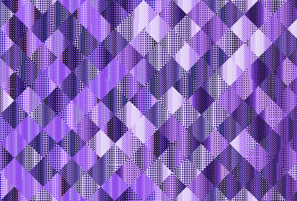 purple mosaic quilting1