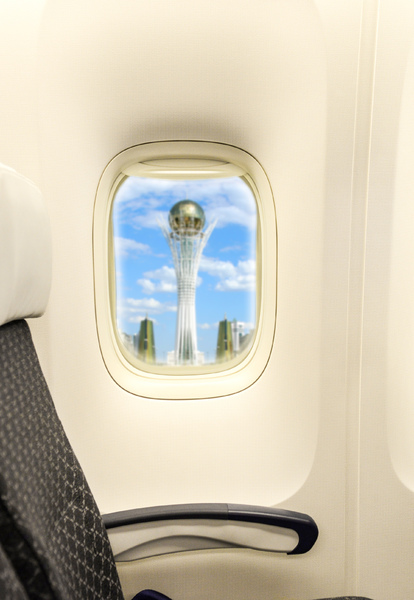 Airplane window