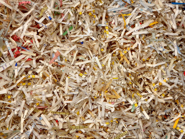 shredded paper1: short cross-cut shredded paper strips