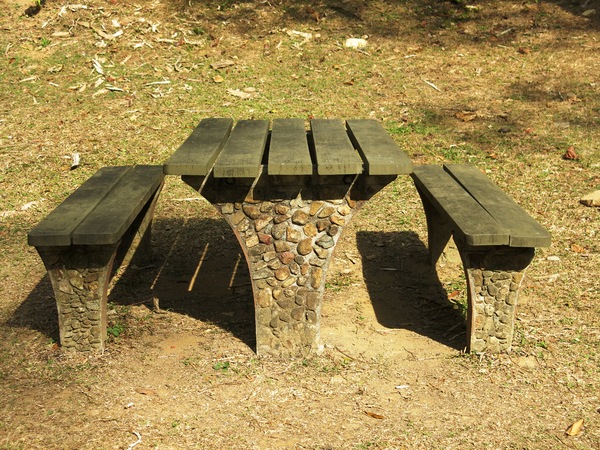 picnic table area